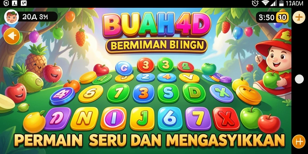 Tampilan menarik dari gameplay Bingo BUAH4D yang mengasyikkan.