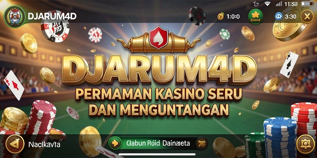 Tampilan gameplay seru DJARUM4D dengan grafis yang memukau.