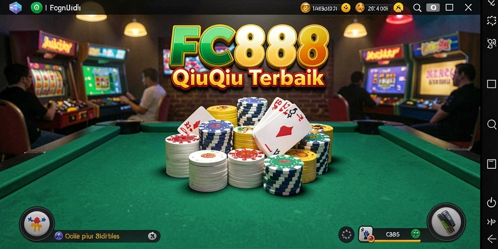 Tampilan gameplay QiuQiu yang memukau di FC888.