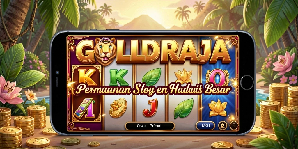 Screenshot gameplay <strong>GOLDRAJA</strong> yang menunjukkan aksi memikat dari permainan Slot.