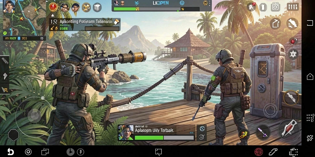 Screenshot LKOPEN menampilkan antarmuka aplikasi Utility yang praktis dan mudah digunakan.