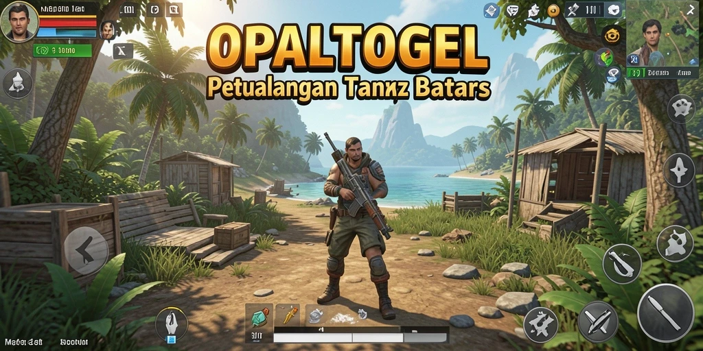 Tampilan menarik dari gameplay Open World di OPALTOGEL.