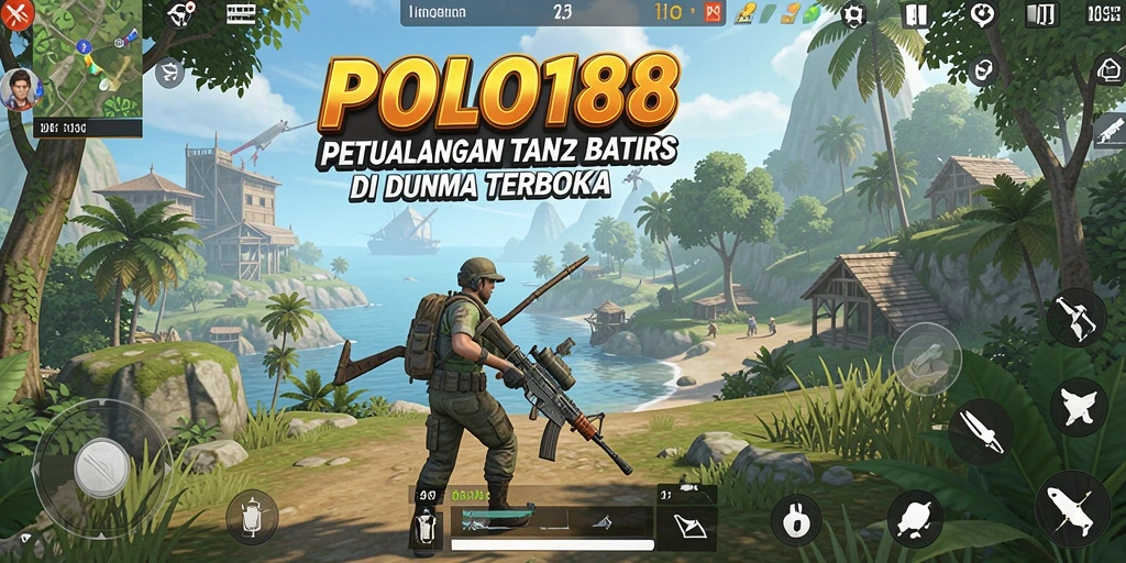 Tangkapan layar menunjukkan dunia terbuka yang mengagumkan di POLO188.