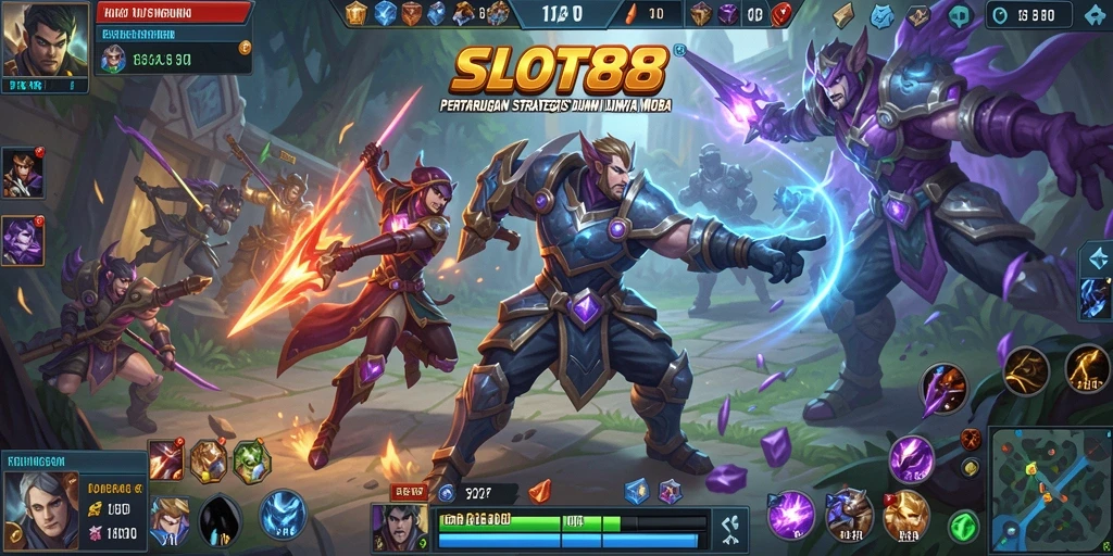 Tampilan gameplay HERO dalam SLOT88 yang menegangkan.